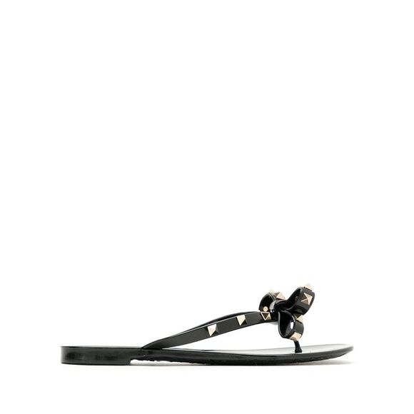 Valentino Garavani Women's Rockstud Rubber Slipper